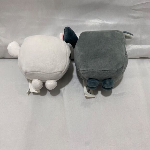 Pet Simulator Cats Plush Toy Set Multi-Character White Grey Stuffed Collectible - Picture 7 of 16